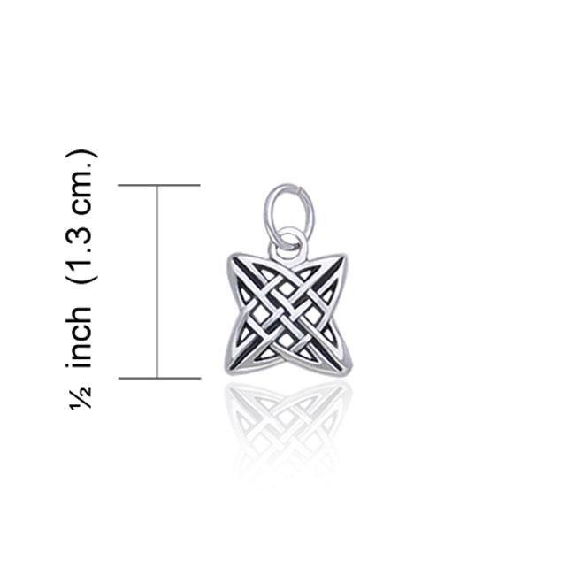 Celtic Knotwork Silver Charm TCM027