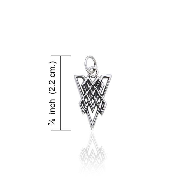 Celtic Knotwork Silver Charm TCM028