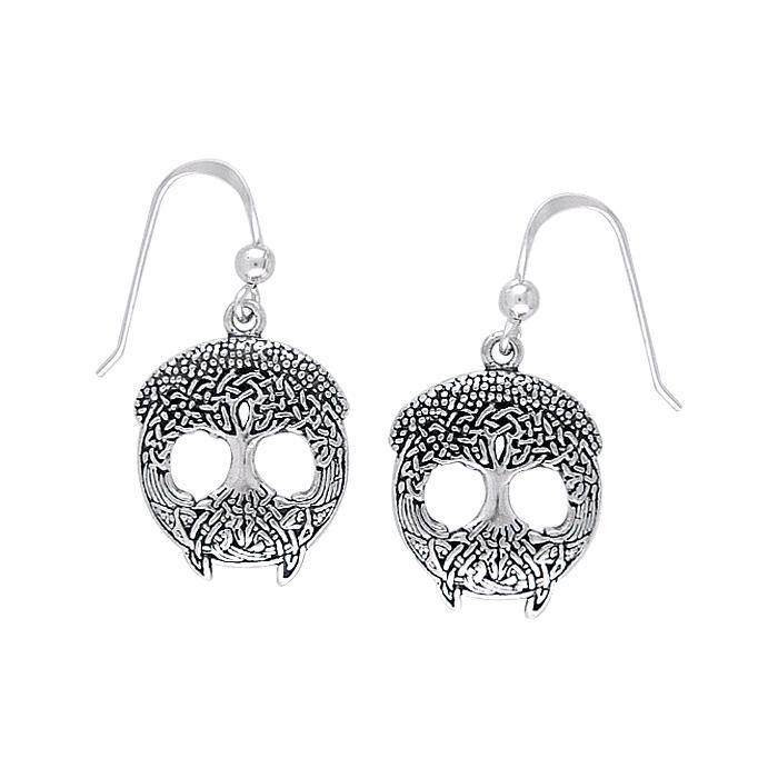 Celtic Tree of Life Sterling Silver Earrings TE2926