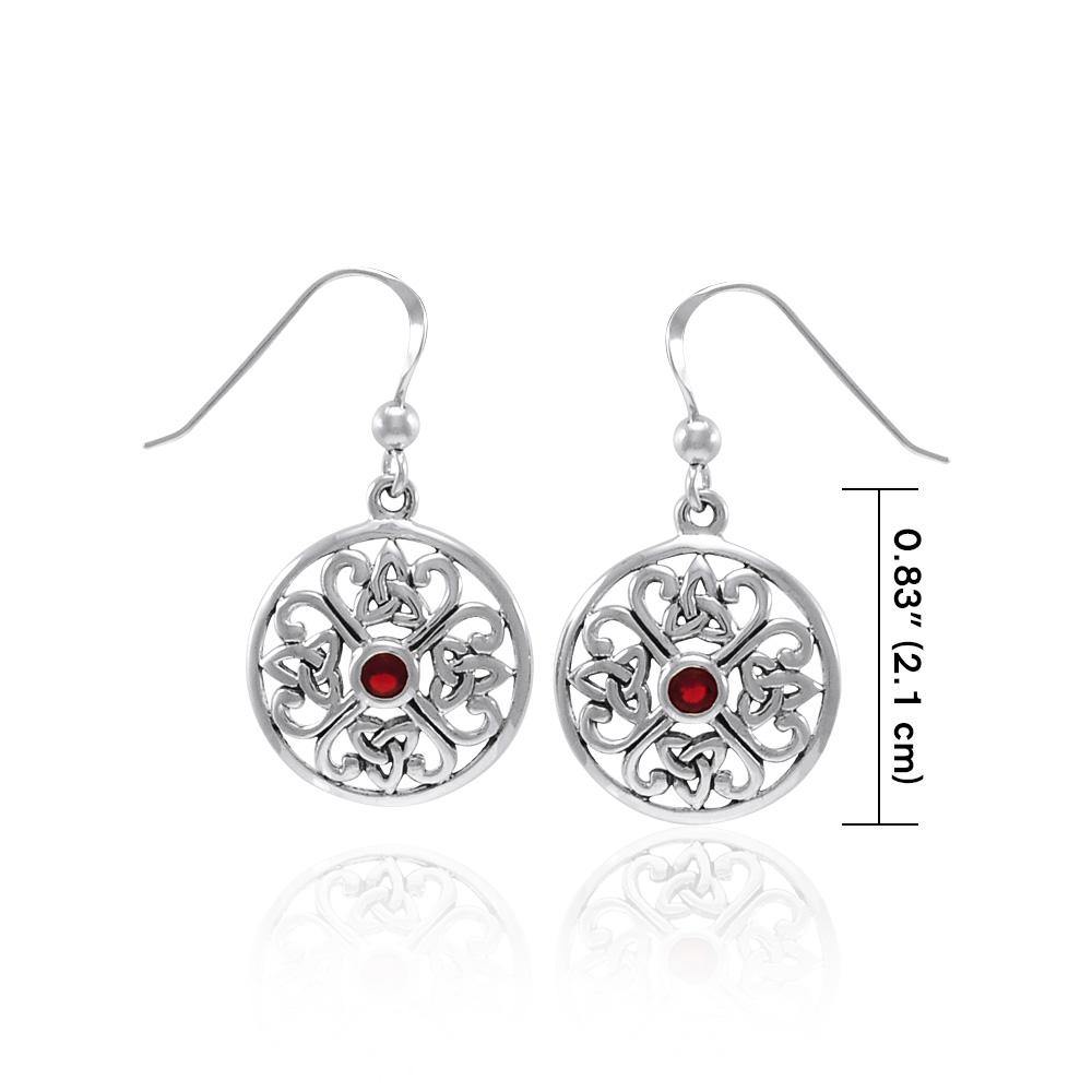 Triquetra Celtic Knot Earrings TER1389