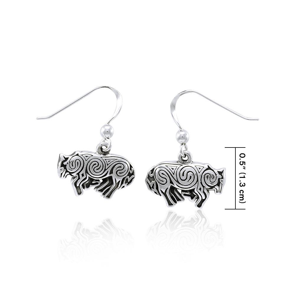 Celtic Wolf by Brigid Ashwood Earrings TER1398