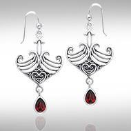 Celtic Maori Silver Earrings TER523
