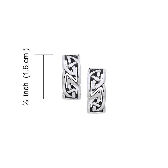 Modern Celtic Knot Earrings TER994