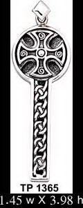 Celtic Knot Spiral Medieval Pendant TP1365