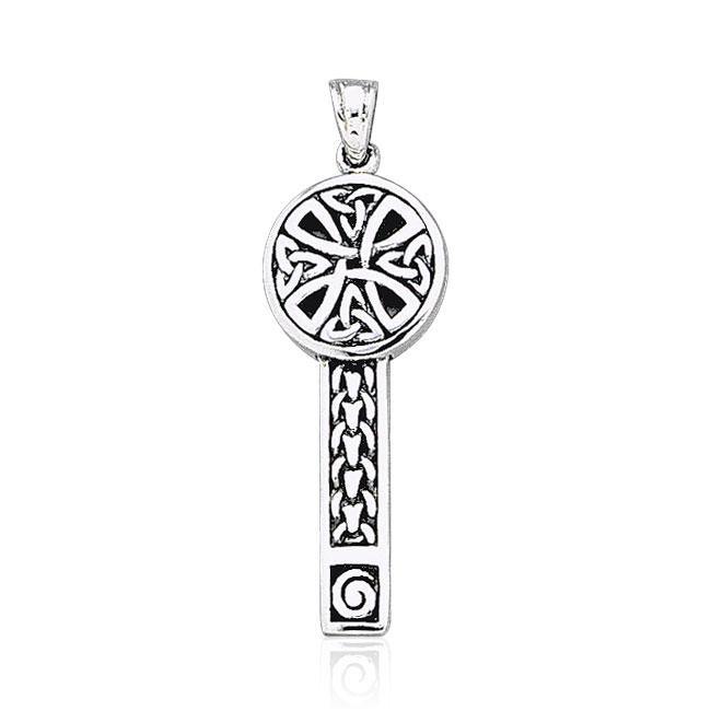 Celtic Knotwork Sterling Silver Pendant TP1369