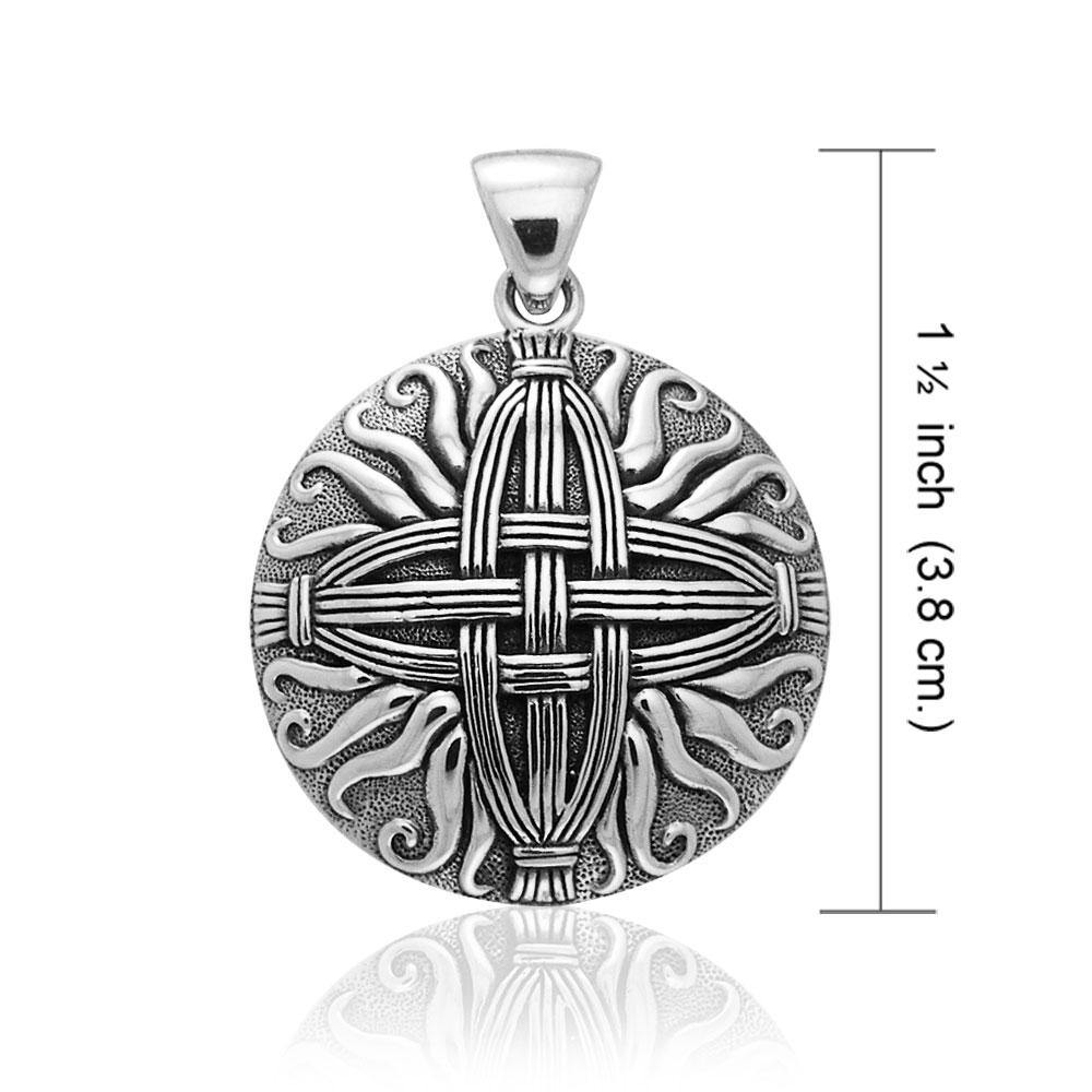 Celtic Cross of St. Brigid Pendant TP3416