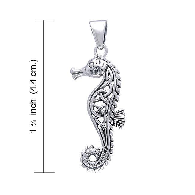 Celtic Seahorse Pendant TPD055