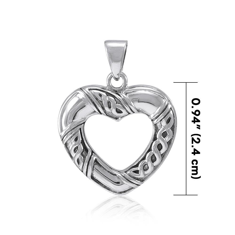 Celtic Knot Heart Pendant TPD4625