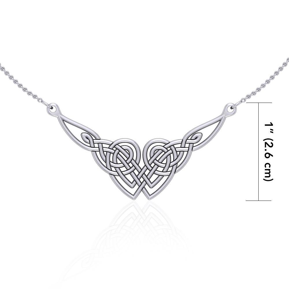 Celtic Knotwork Silver Necklace TN001
