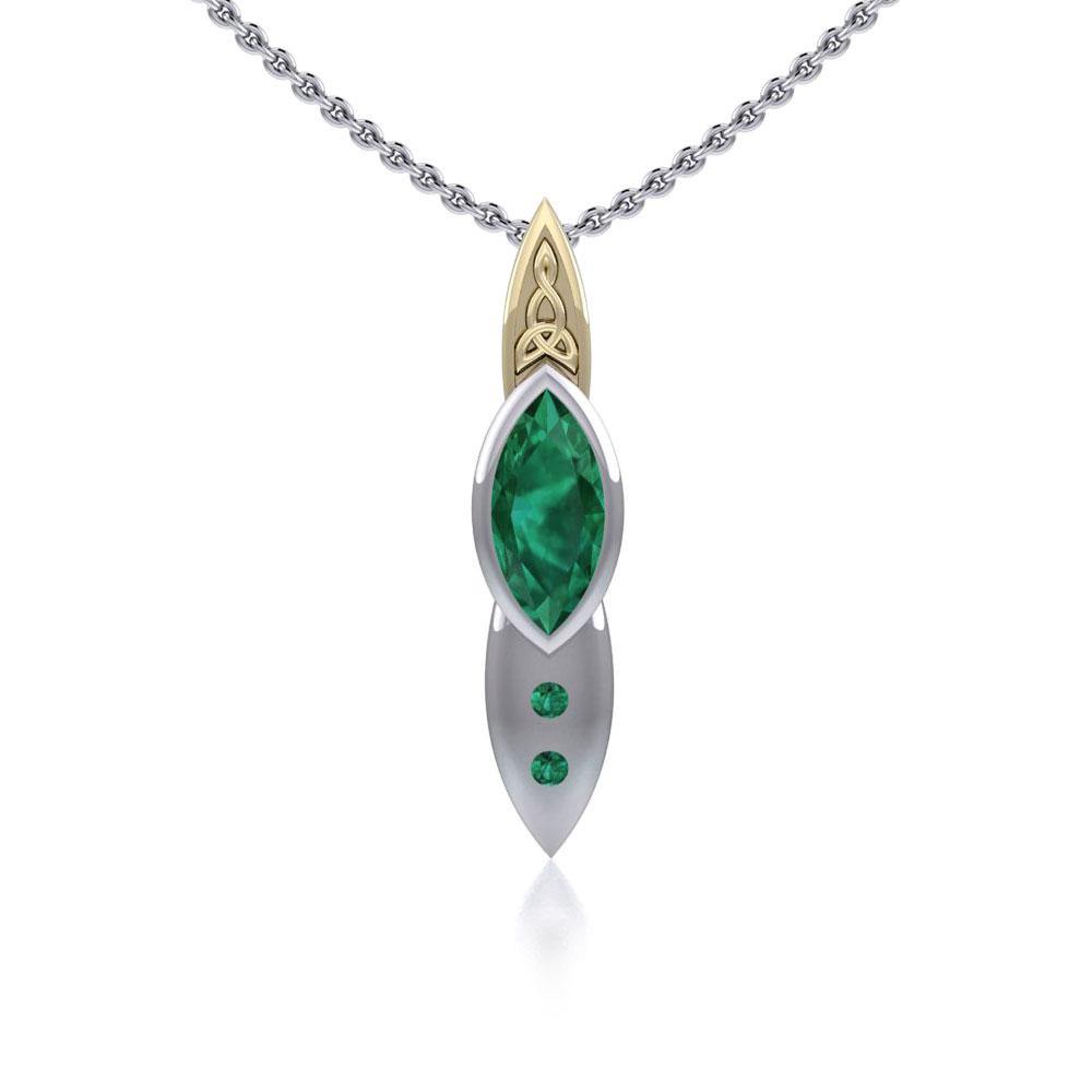Celtic Knotwork Silver Pendant MPD700