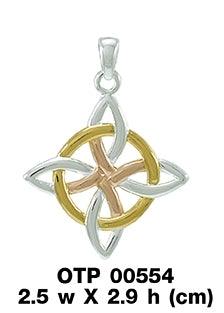 Celtic Quaternary Knot Pendant OTP554