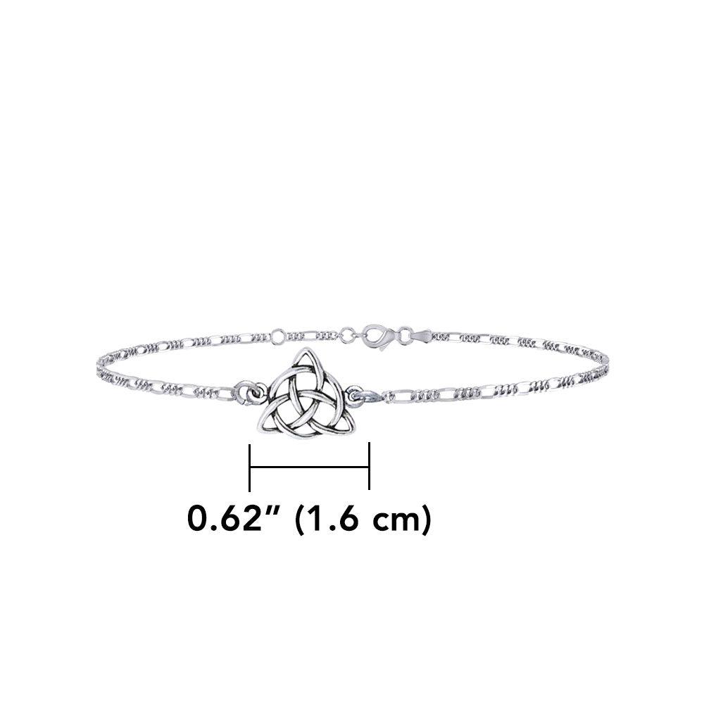 Celtic Trinity Knot Anklet TAL036