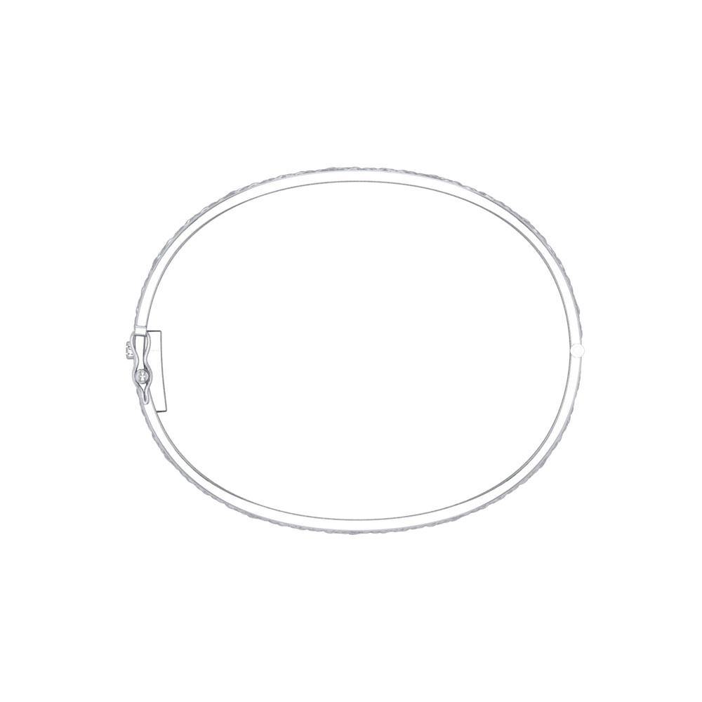Large Silver Hollow Celtic Knot  Bangle with open lock TBA216