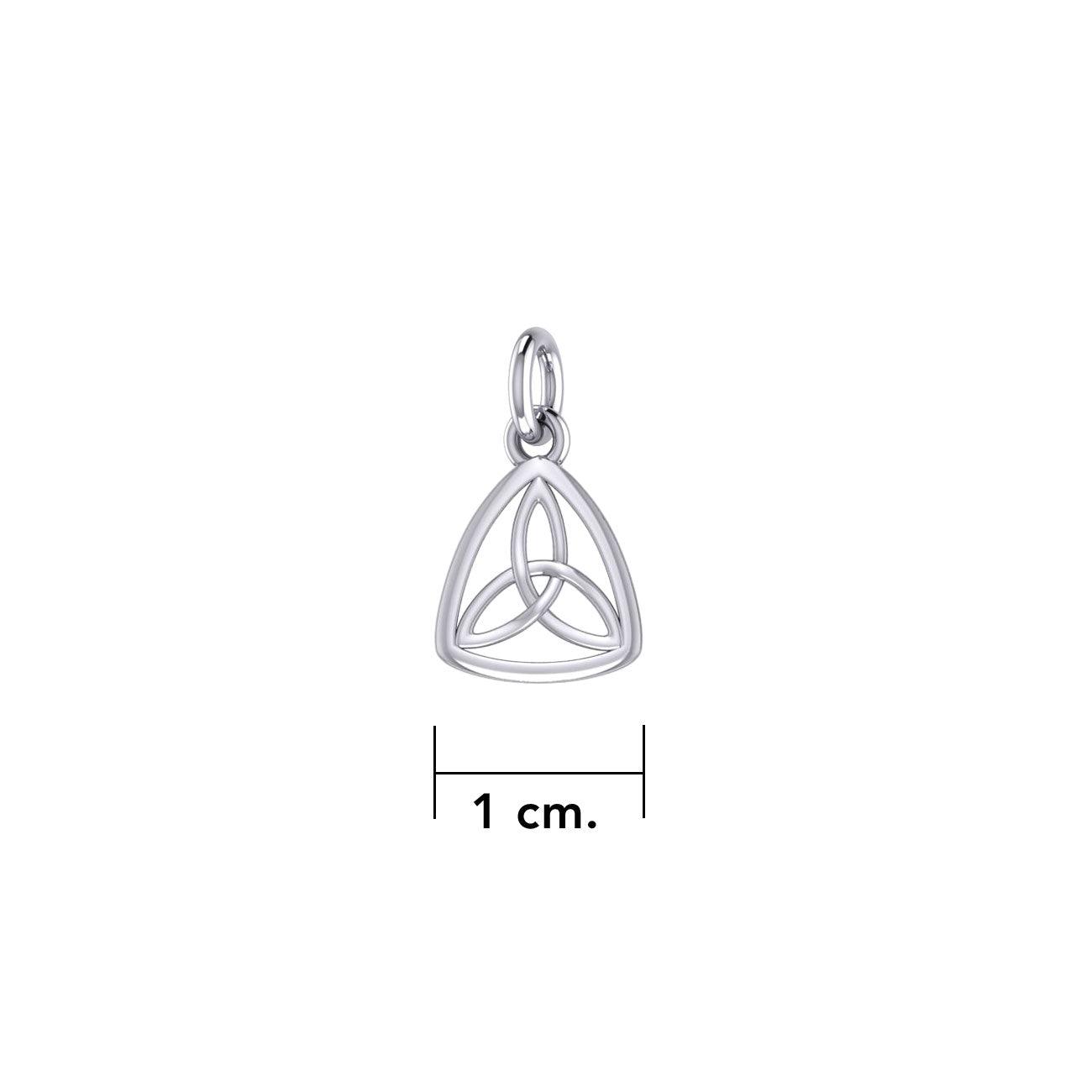 Celtic Trinity Knot Silver Charm TC127