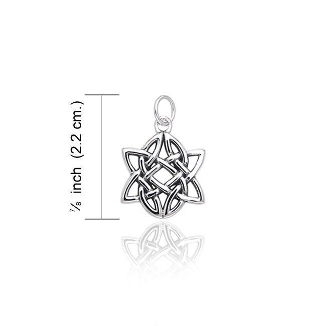 Celtic Knotwork Silver Charm TCM026