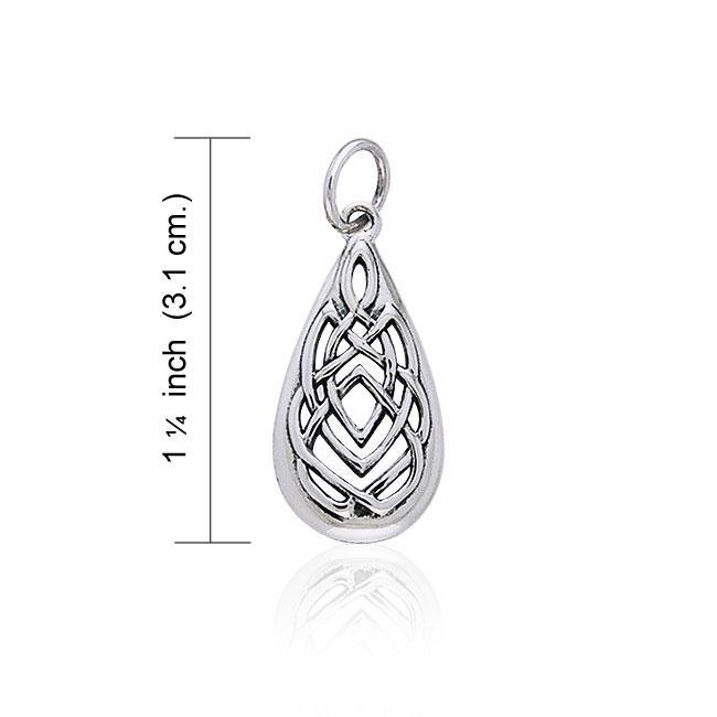 Celtic Knotwork Silver Charm TCM103