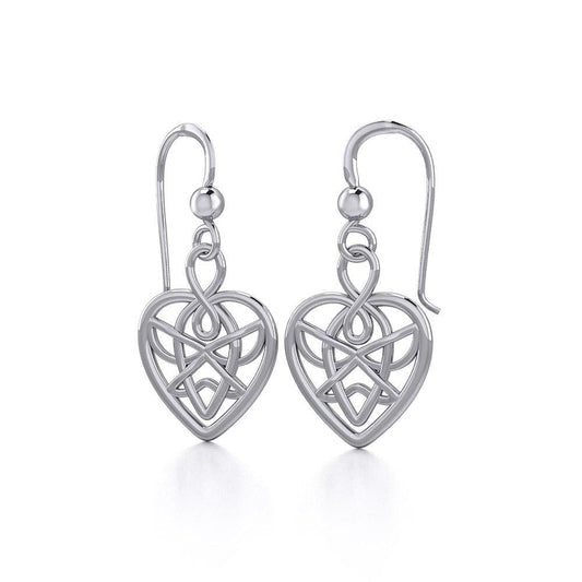 Celtic Knots Sterling Silver Earrings TE1173
