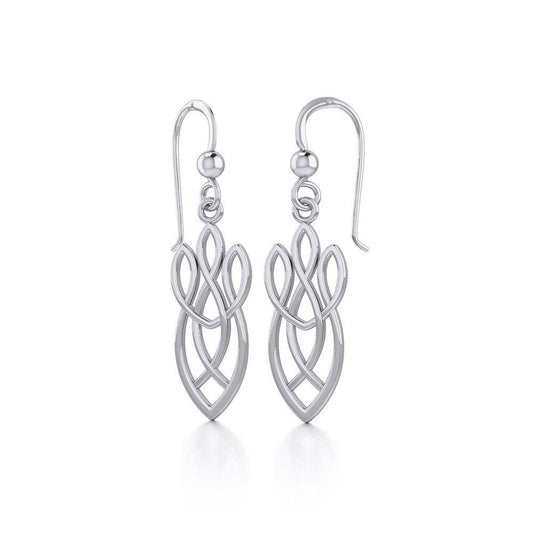 Celtic Knotwork Sterling Silver Earrings TE1196