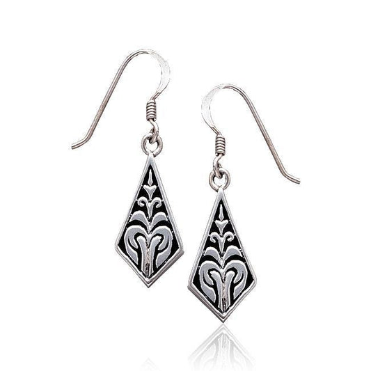 Celtic Knotwork Sterling Silver Earrings TE195