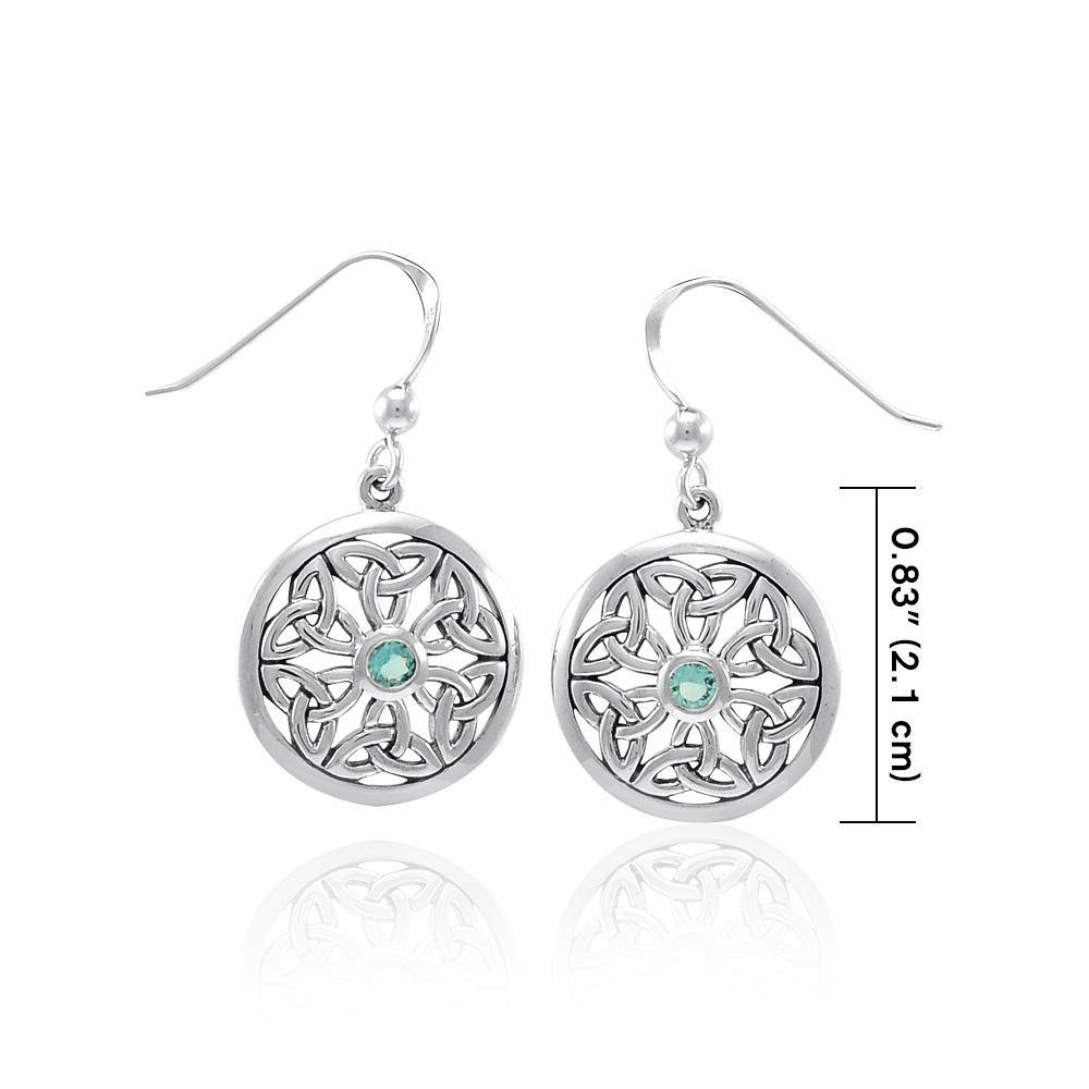 Triquetra Celtic Knot Earrings TER1388
