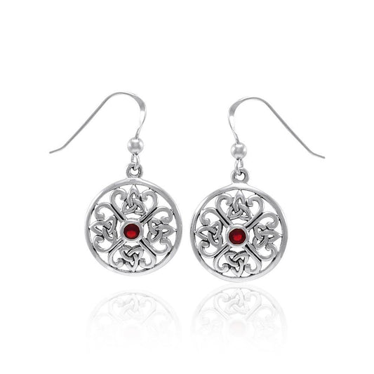 Triquetra Celtic Knot Earrings TER1389