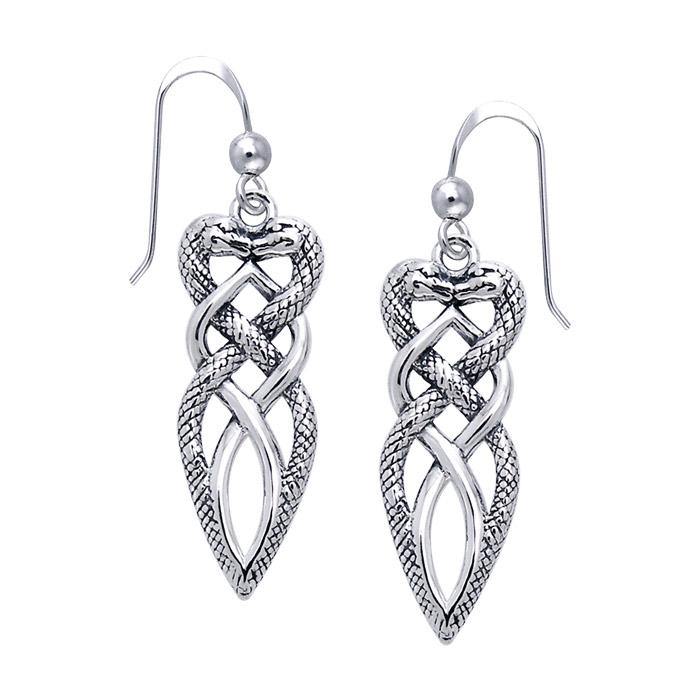 Celtic Snake Earrings TER511