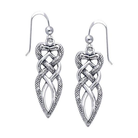 Celtic Snake Earrings TER511