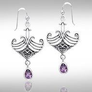 Celtic Maori Silver Earrings TER523