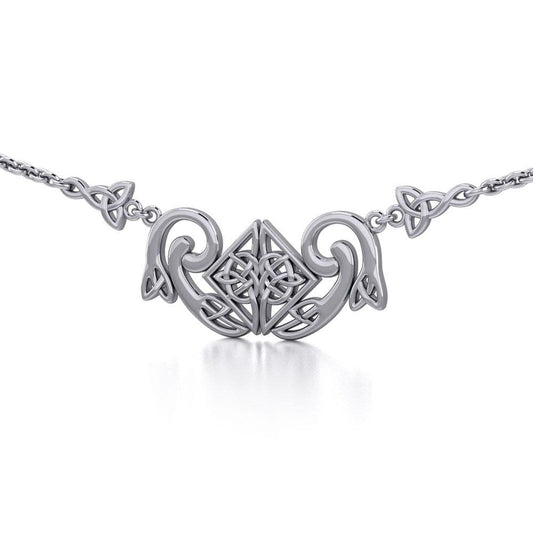 Modern Celtic Knot Necklace TN161