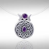 Celtic Knot of Realities Silver Pendant TP3434