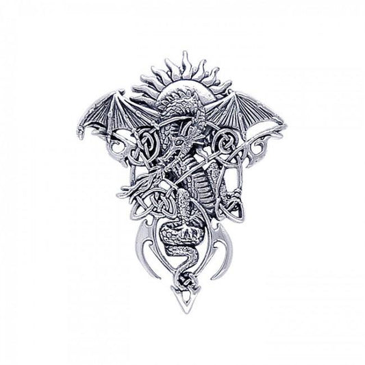 Celtic Dragon Pendant TP3586