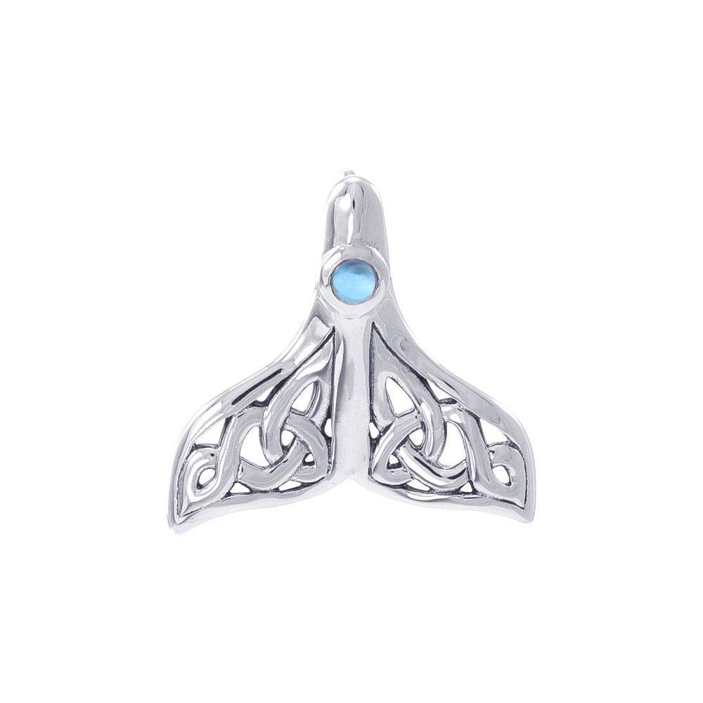 Celtic Whale Tail Pendant TPD071