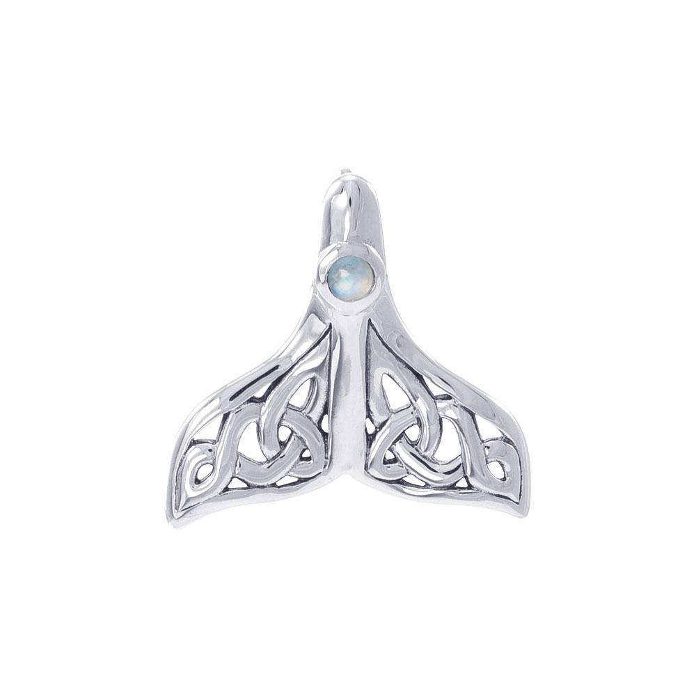 Celtic Whale Tail Pendant TPD071