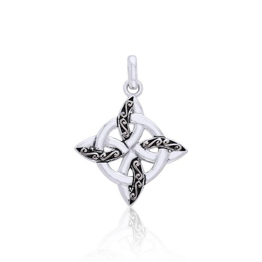 Celtic Four Point Knot Pendant TPD1807