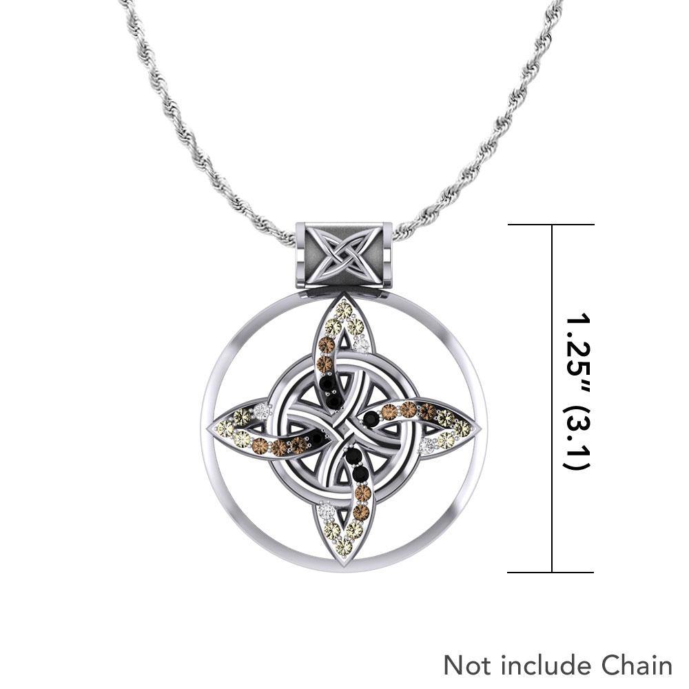 Celtic Four Point Knot Pendant TPD1811