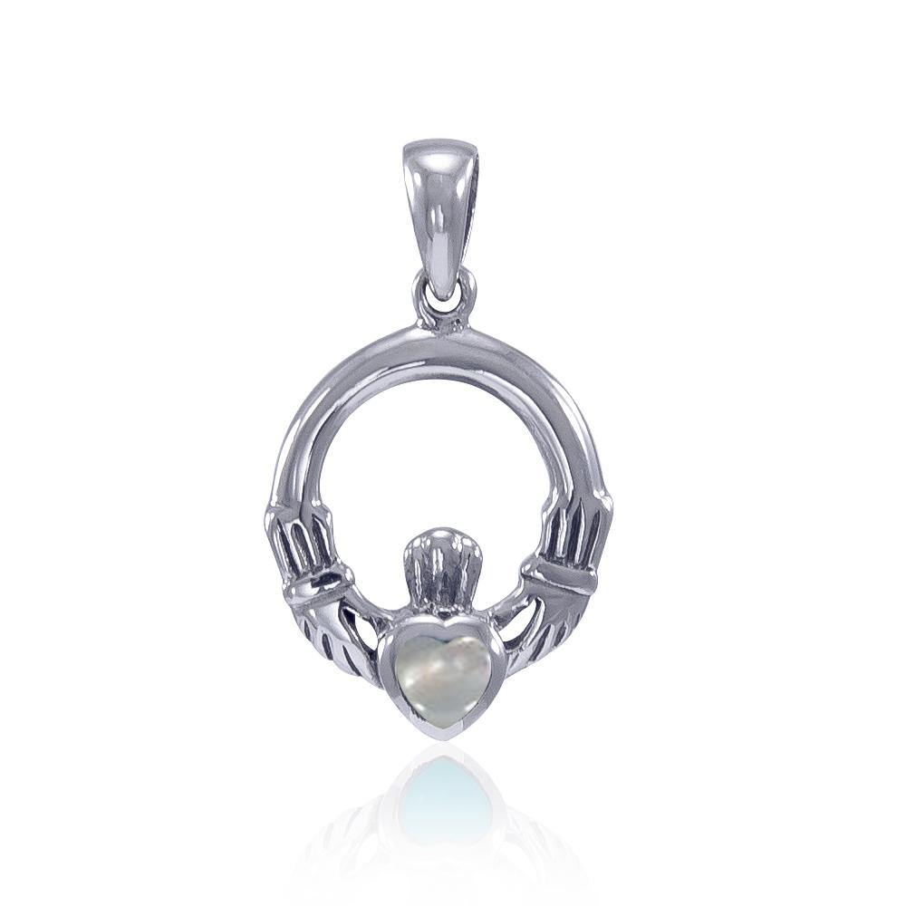 Celtic Claddagh Birthstone Pendant TPD3097