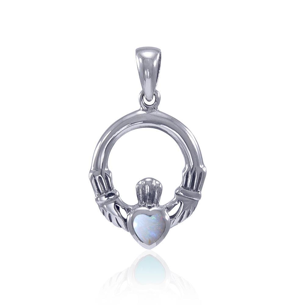 Celtic Claddagh Birthstone Pendant TPD3097