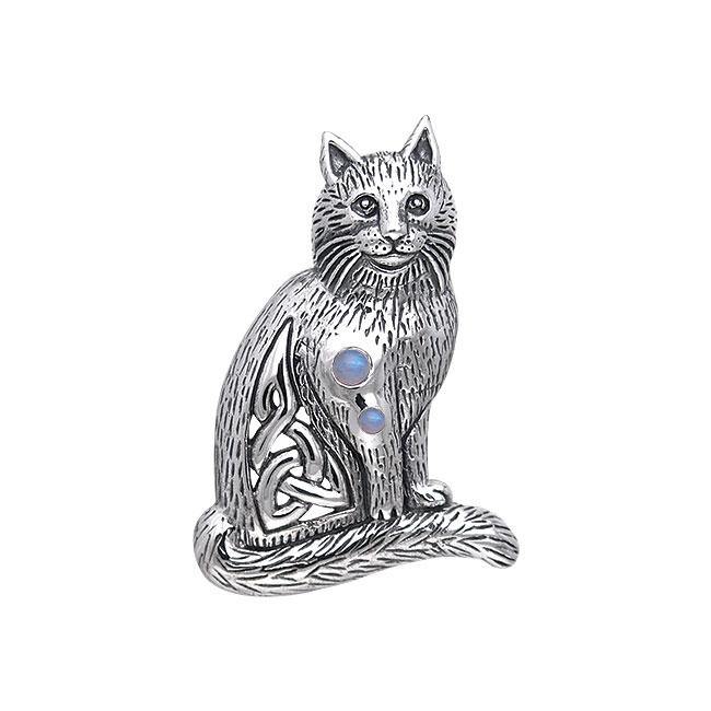 Celtic Cat Pendant TPD331