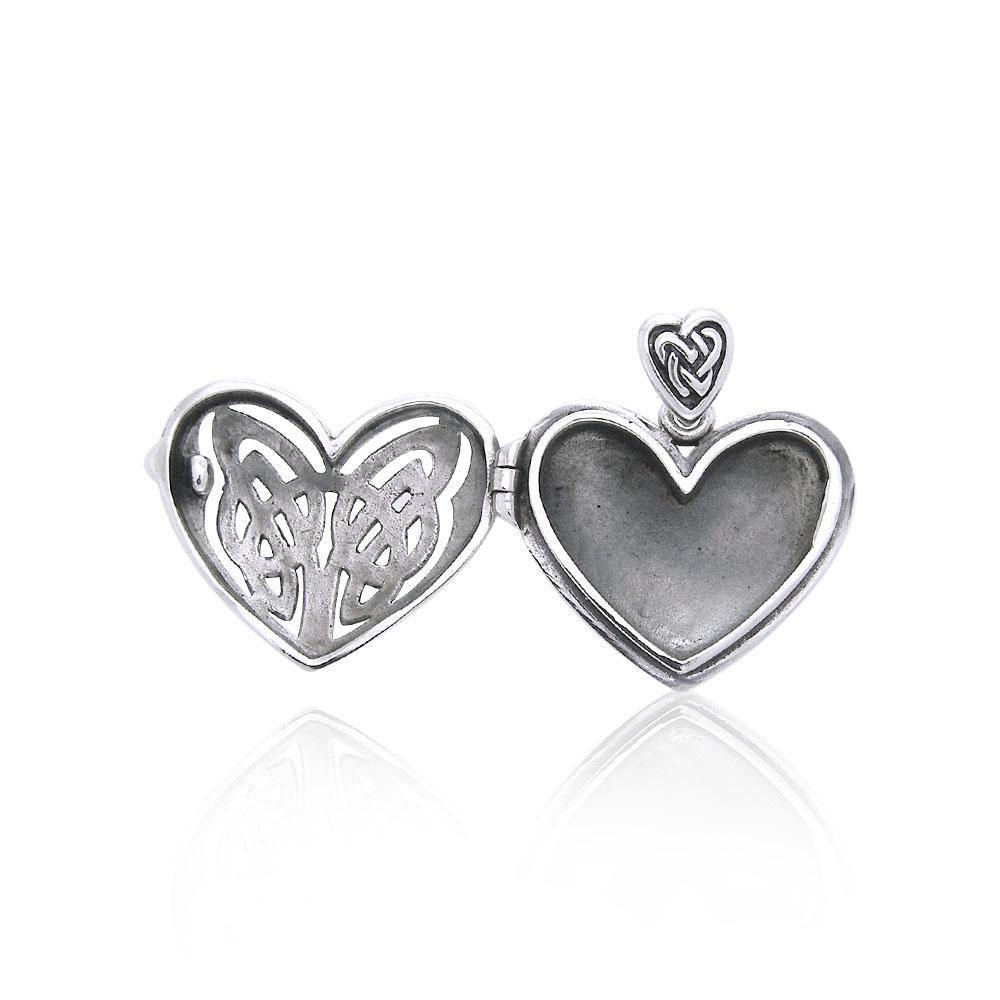 Celtic Eternal Heart Aroma Locket Pendant TPD3546