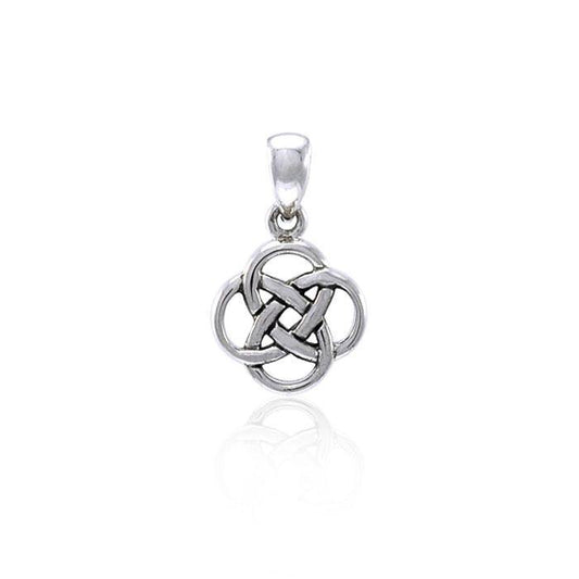 The Small Celtic Knot Silver Pendant TPD3688