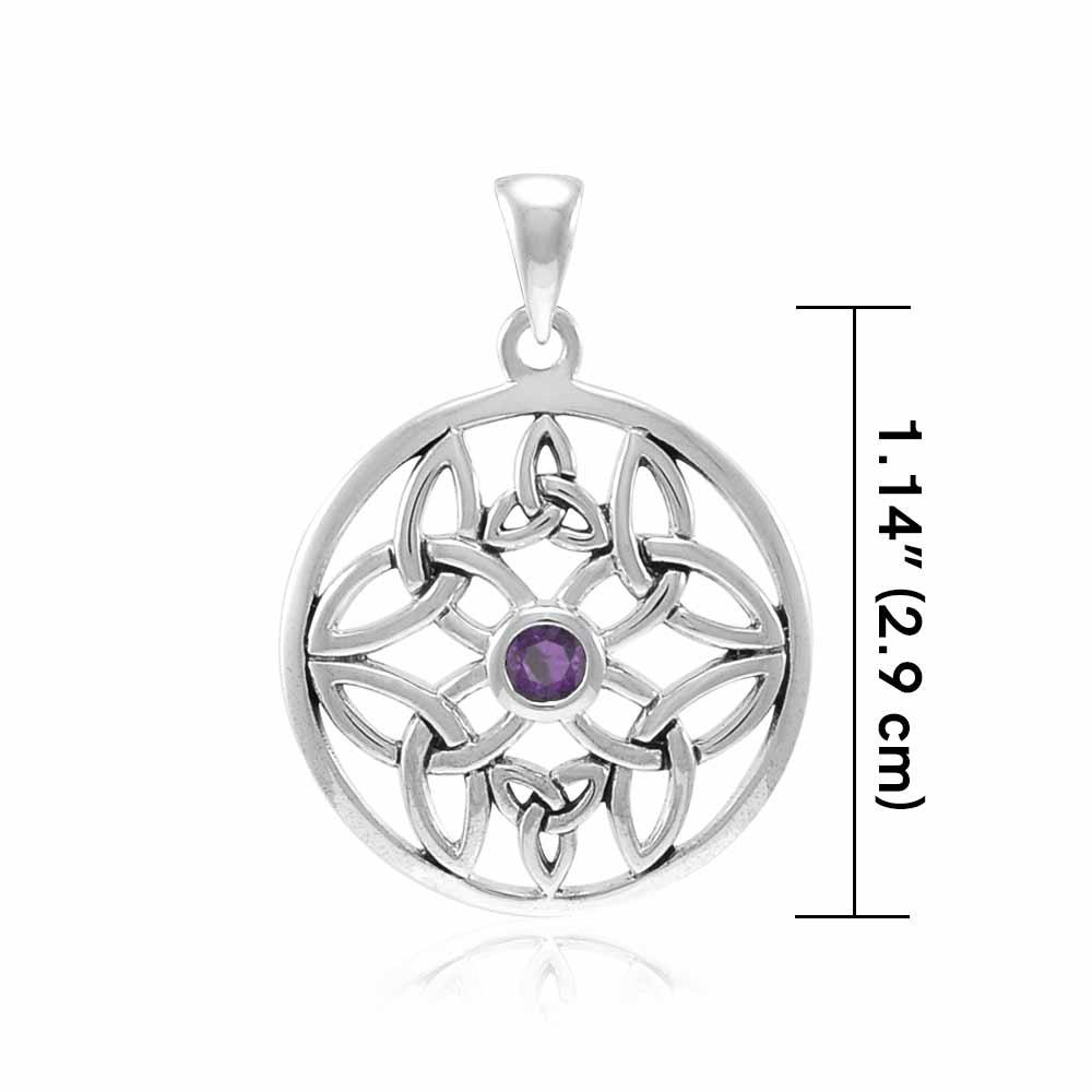 Triquetra Celtic Knot Pendant TPD3975