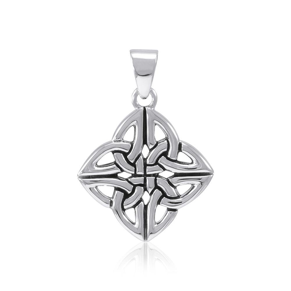 Celtic Trinity Quaternary Knot Pendant TPD4636
