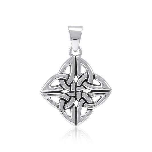 Celtic Trinity Quaternary Knot Pendant TPD4636