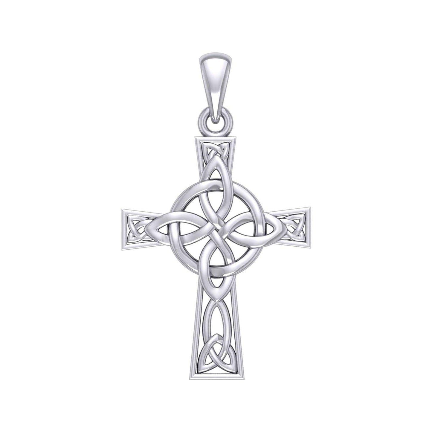 The Celtic Four Point Knot Cross Pendant TPD5877