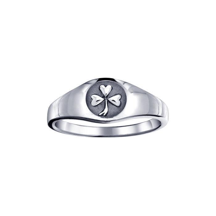 Celtic Shamrock Ring TR1443