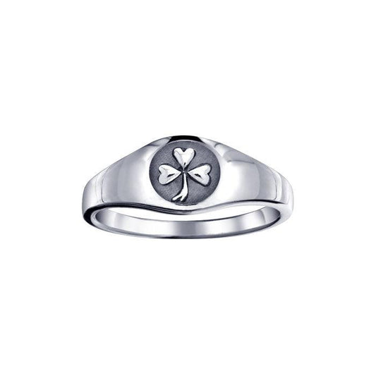 Celtic Shamrock Ring TR1443