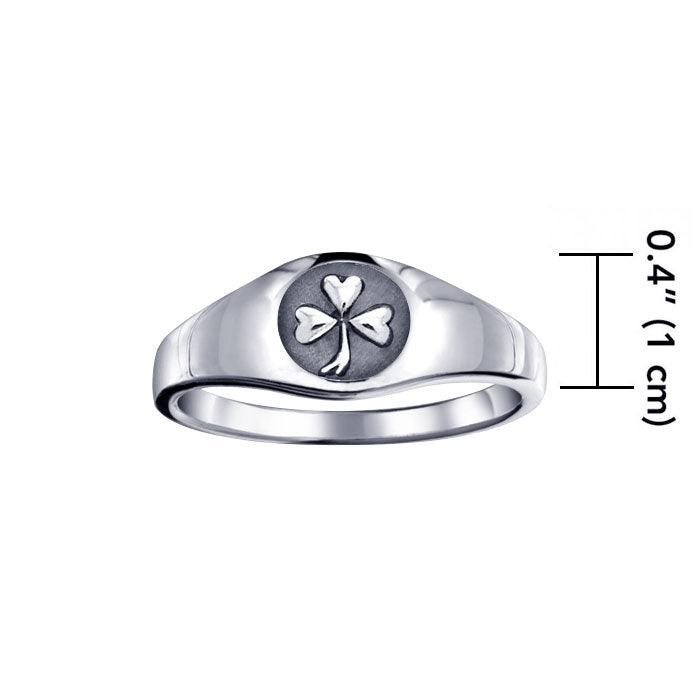 Celtic Shamrock Ring TR1443