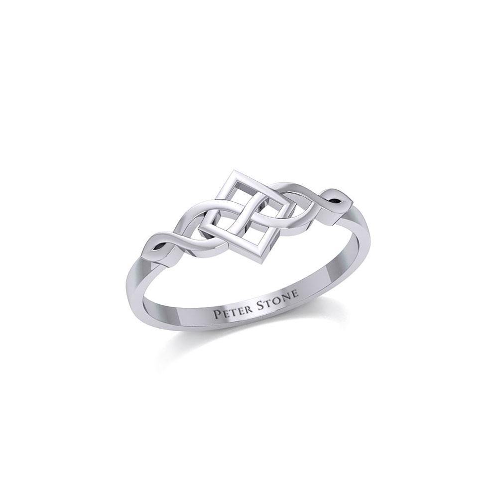 Celtic Knotwork Silver Ring TR1751