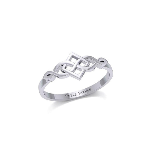 Celtic Knotwork Silver Ring TR1751
