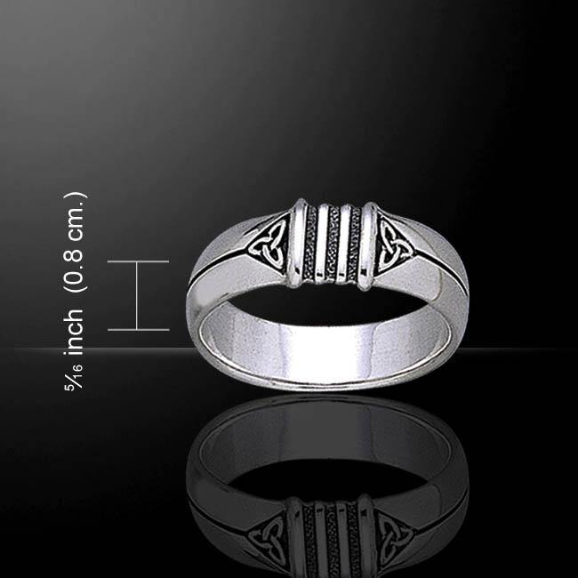 Celtic Knotwork Silver Ring TR1901